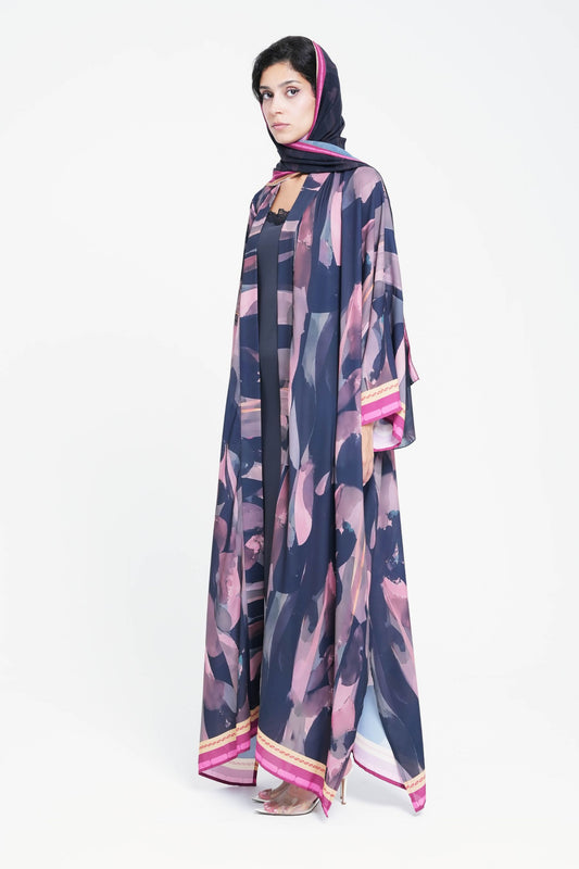 MIRAGE Print Abaya