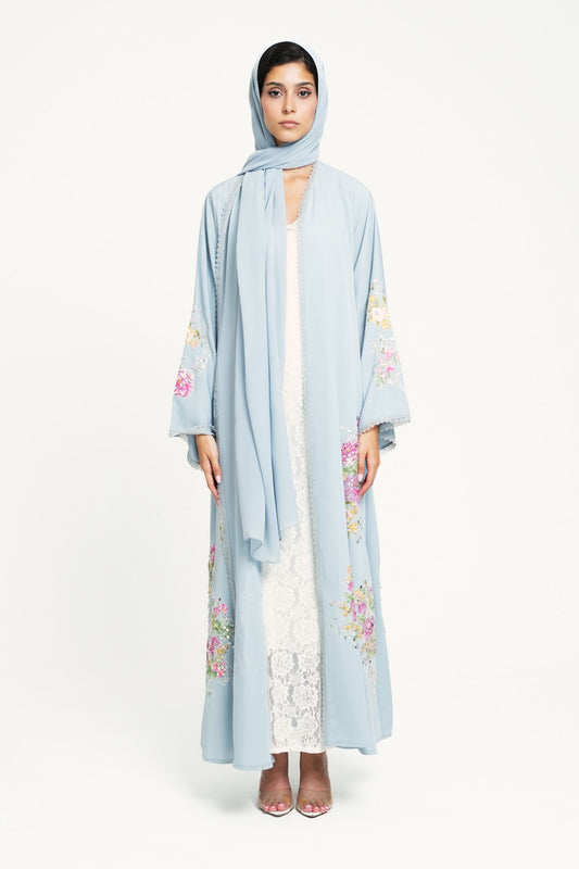 Bluebell Embroidered Abaya