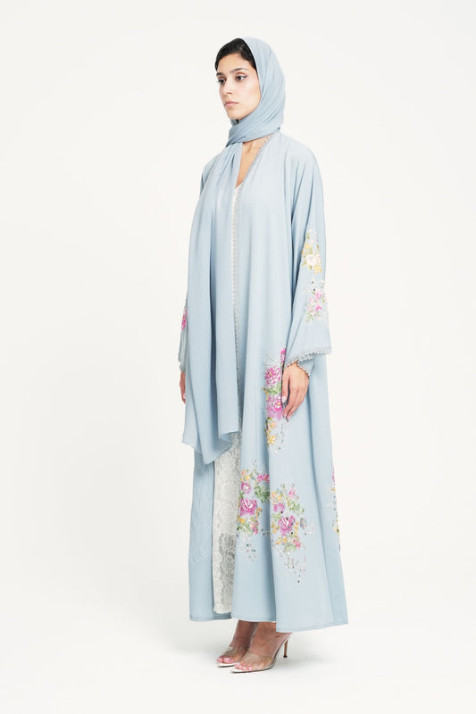 Bluebell Embroidered Abaya